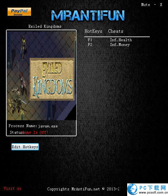 放逐王国修改器截图