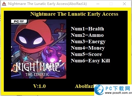 噩梦疯狂六项修改器截图