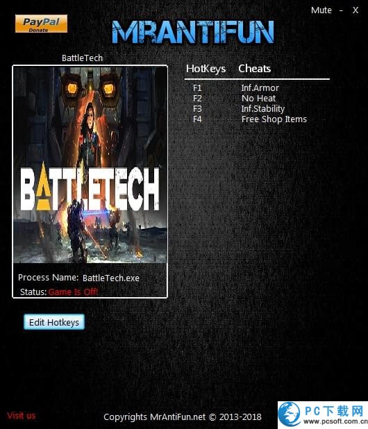 暴战机甲兵修改器截图