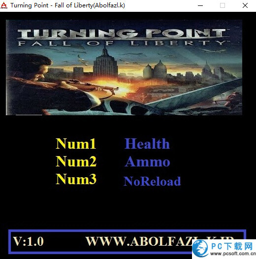 转折点自由的陨落三项修改器截图