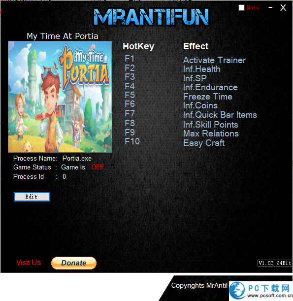 波西亚时光九项修改器截图