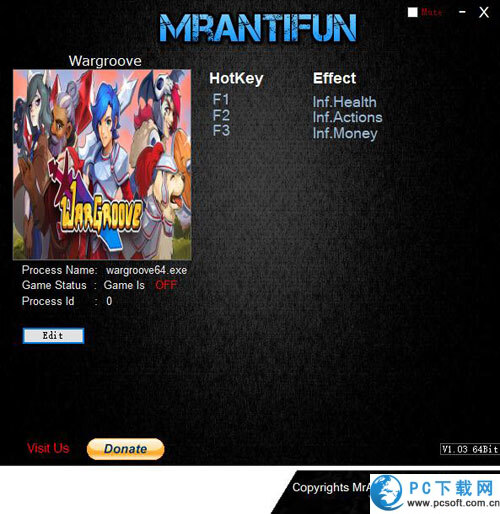 战纹三项修改器截图