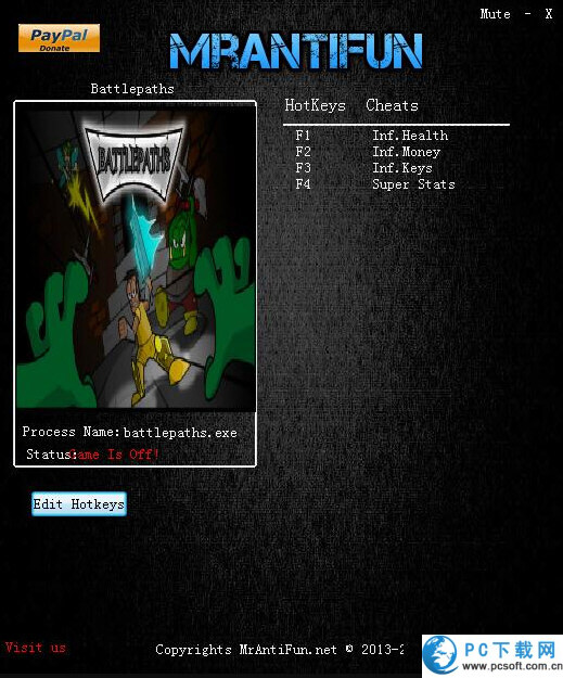 战争之路四项修改器截图