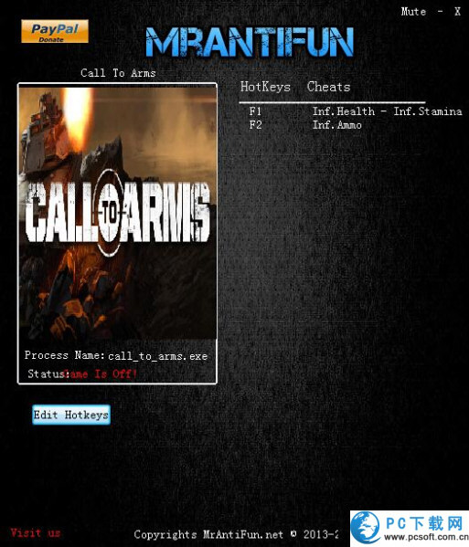 战争号令三项修改器截图