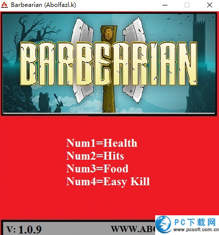 熊蛮人四项修改器截图