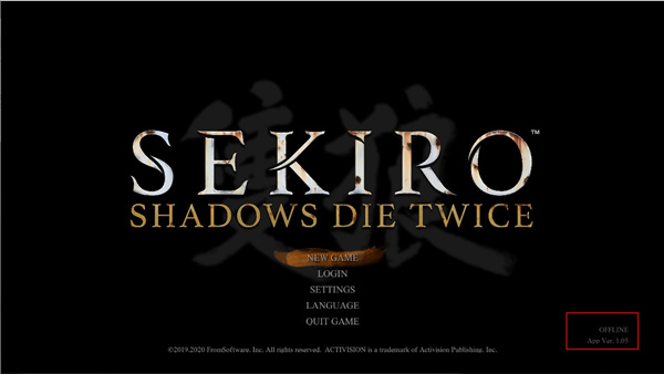 只狼影逝二度二十二项修改器截图