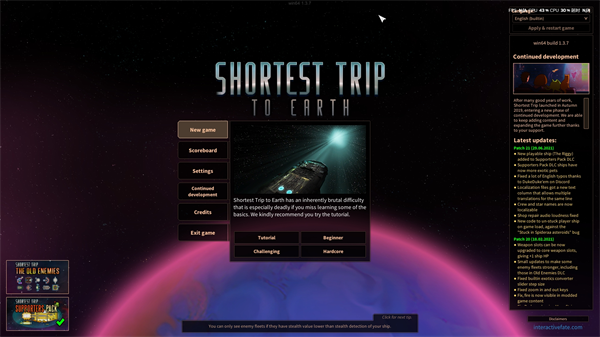 最短地球之旅十一项修改器截图