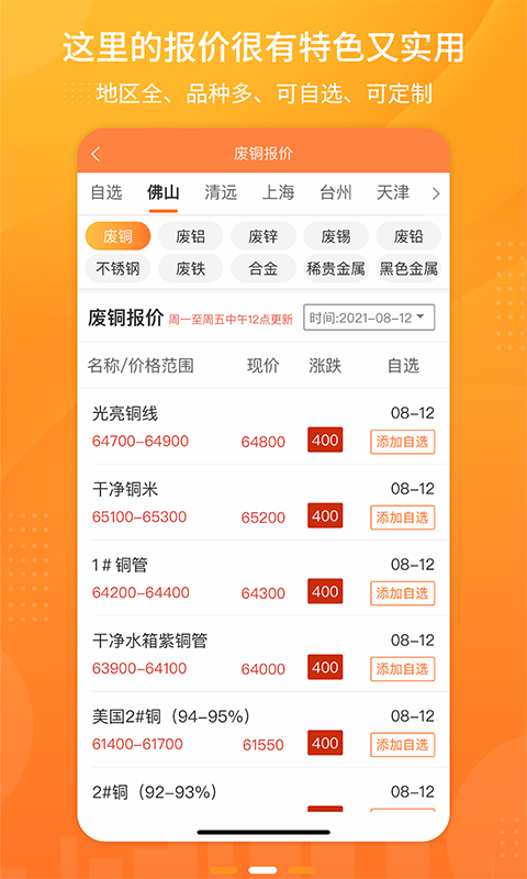 废品联盟-废料数字报价平台