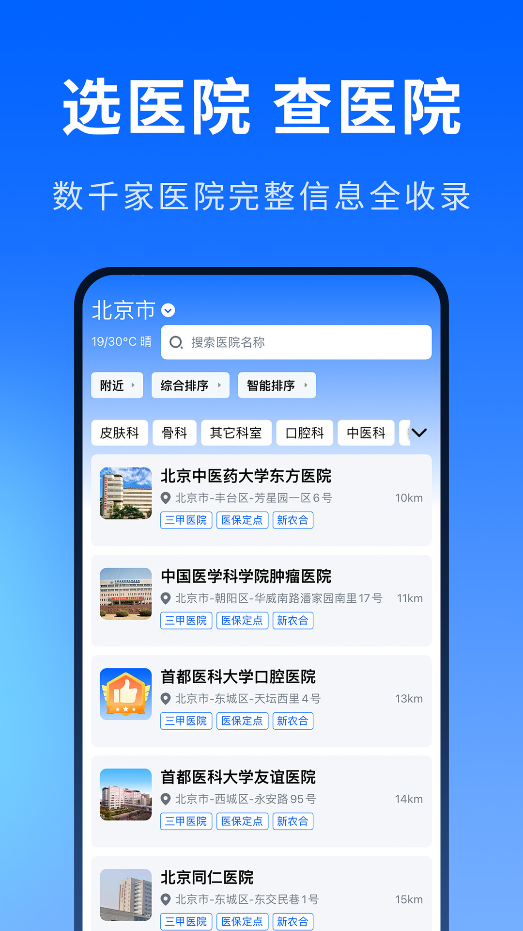医院排行榜