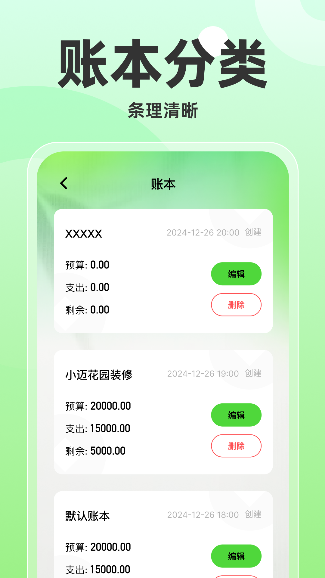 每日装修记账