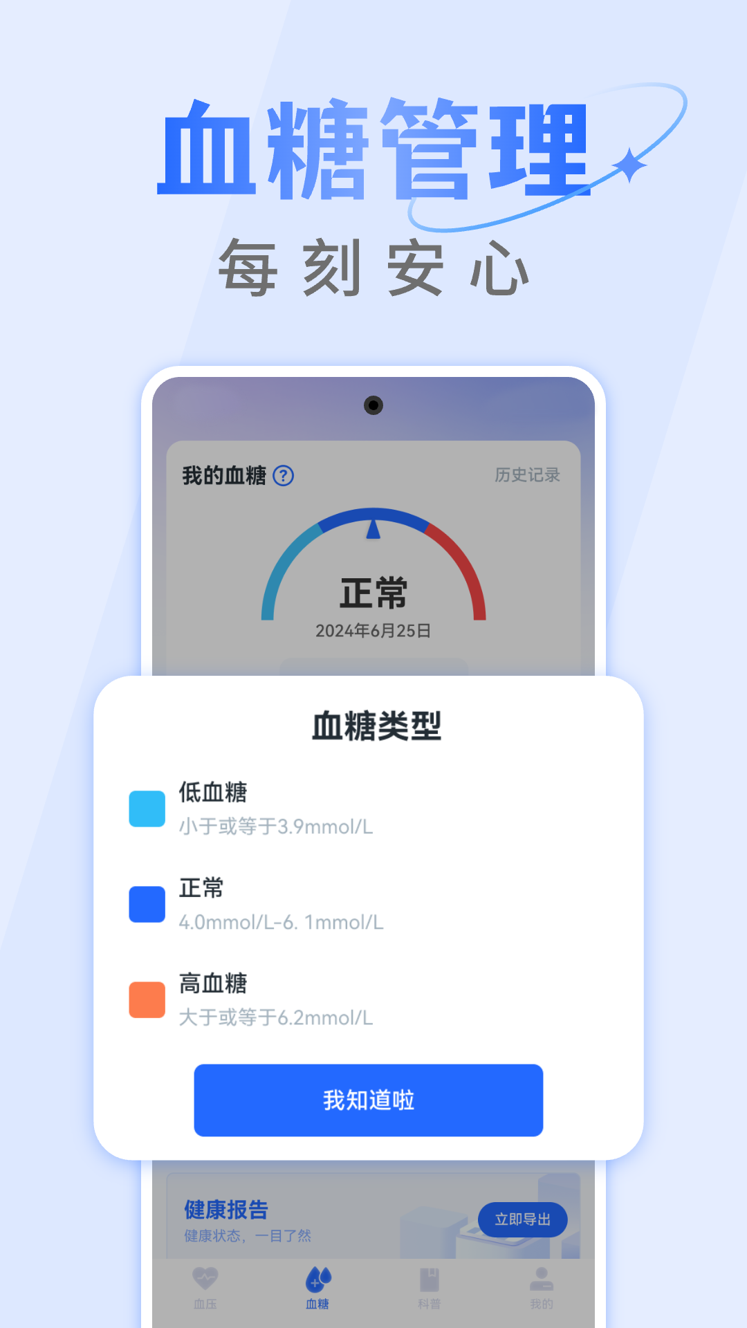 手机血压血糖仪