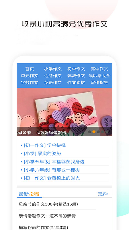 满分100分作文