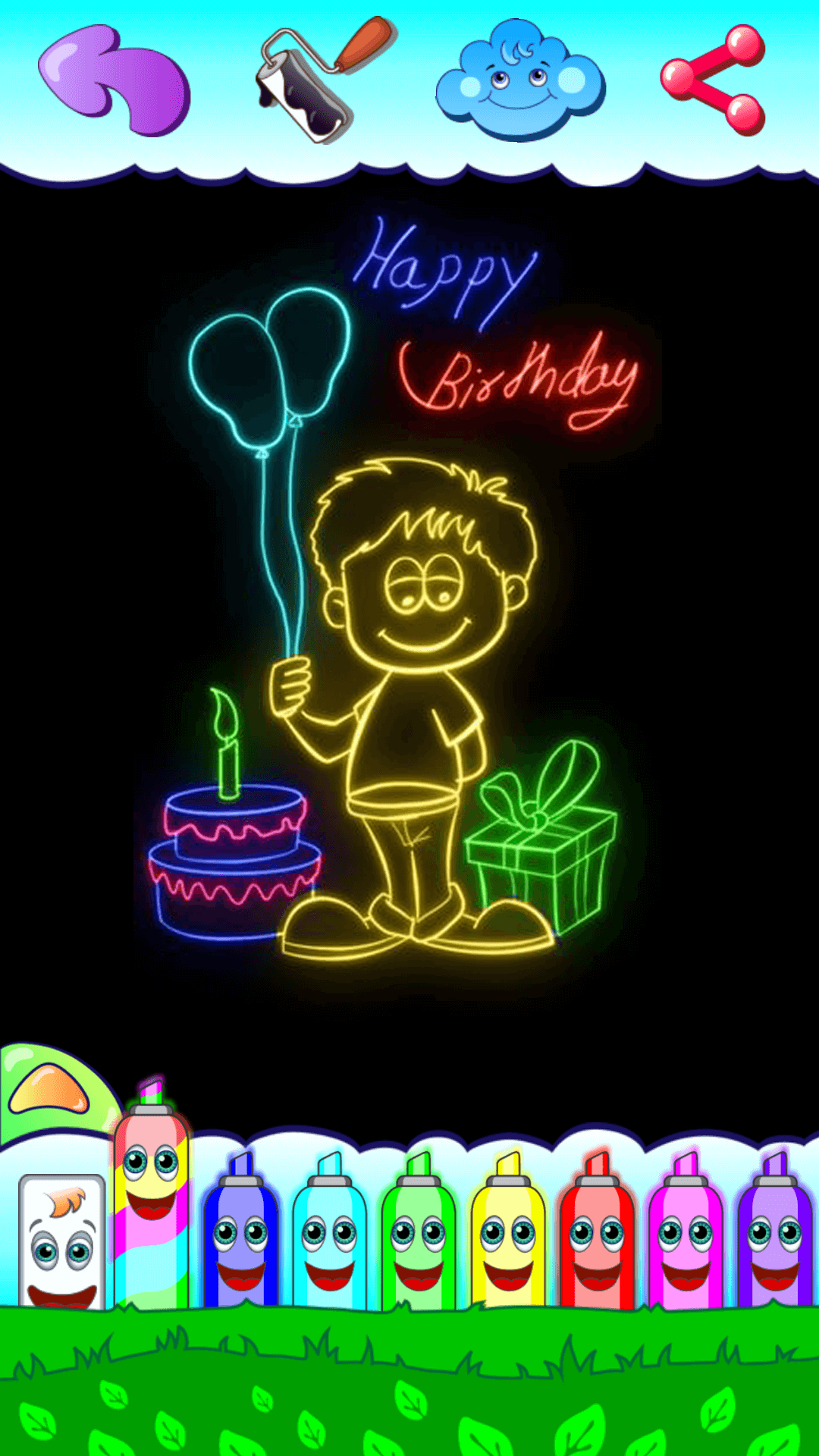 人鱼公主爱画画电脑版截图