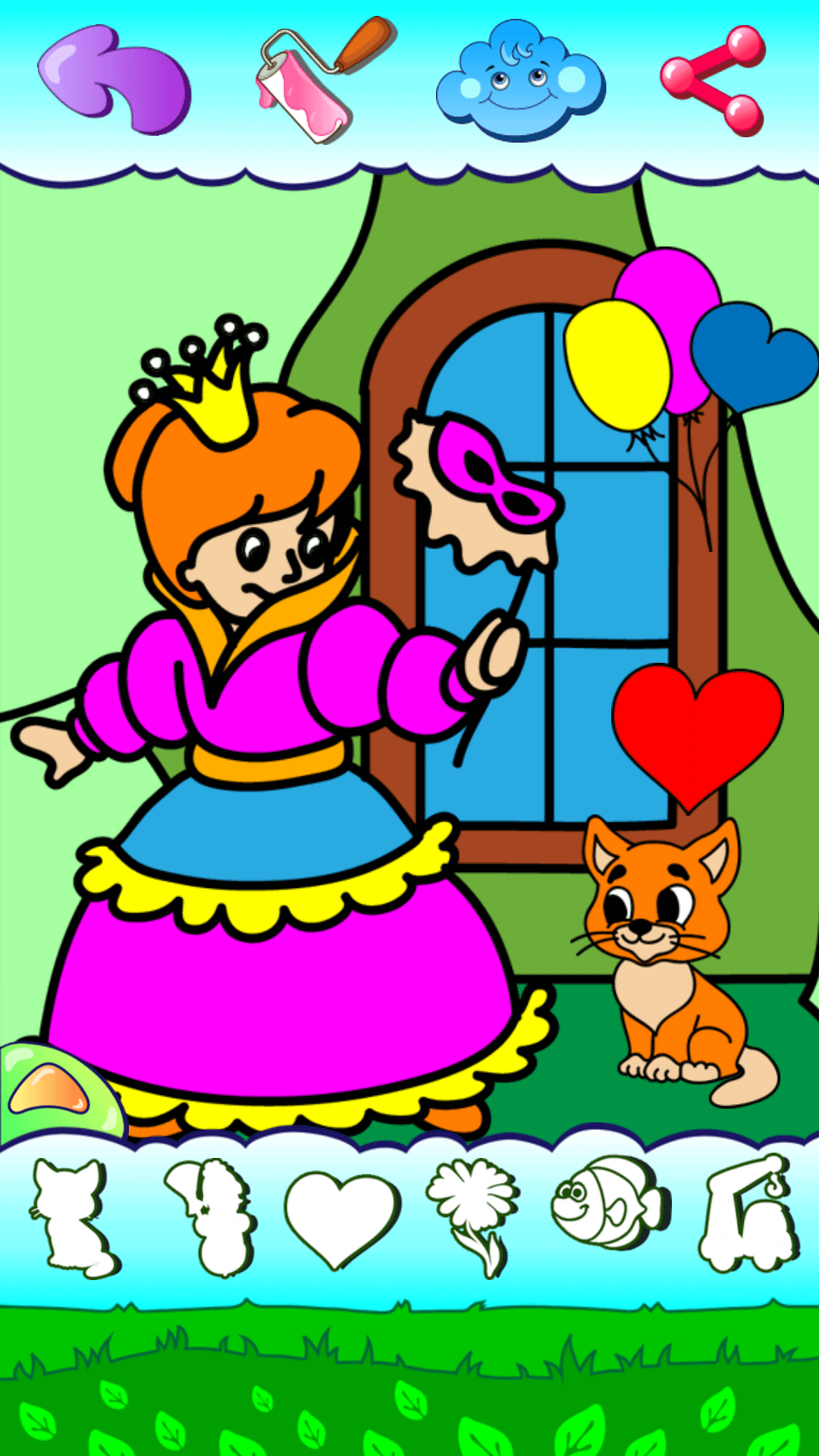 人鱼公主爱画画电脑版截图