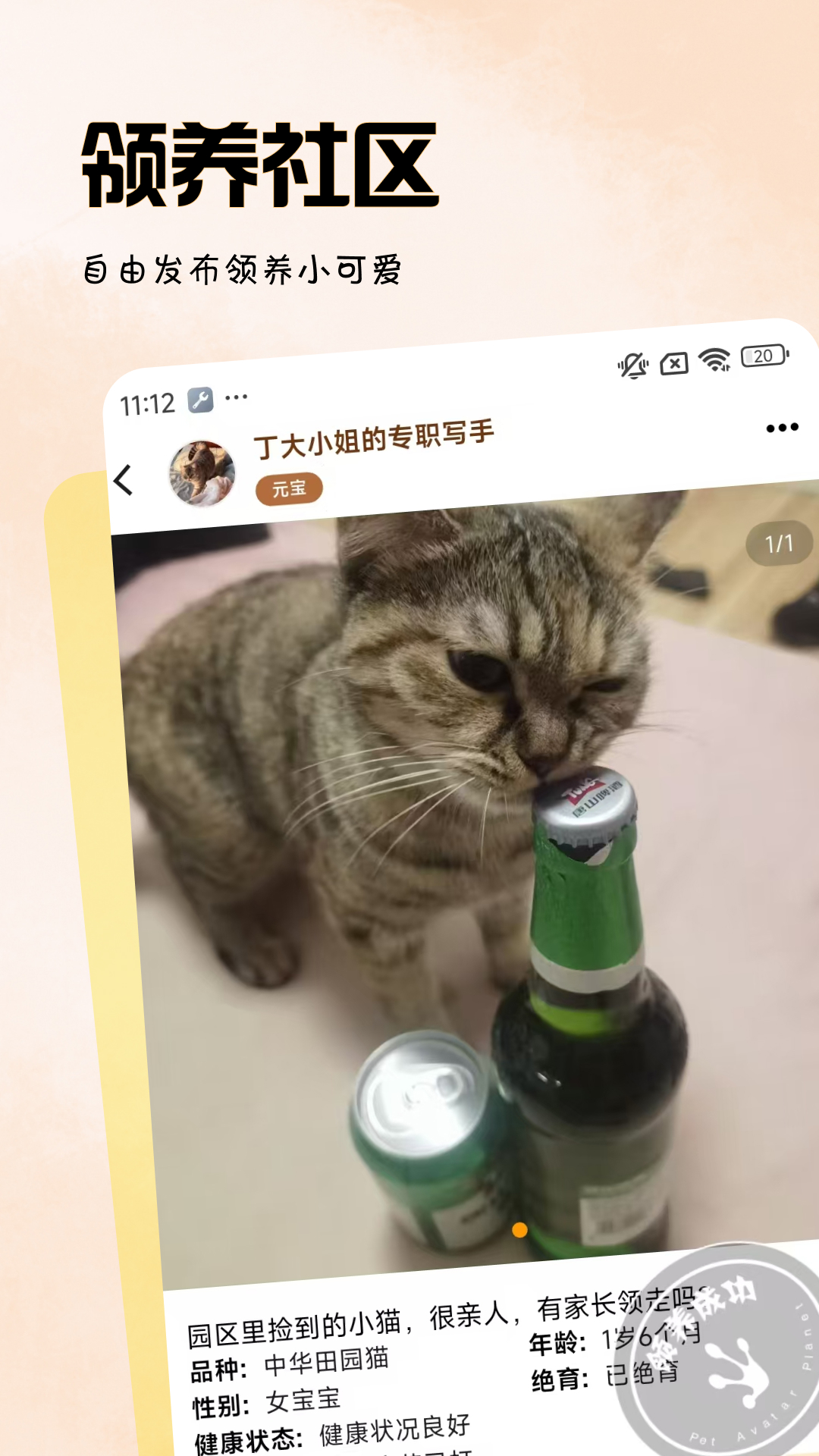 拟人星球 - 宠物社区&成长记录电脑版截图