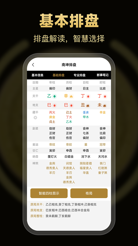 南坤八字排盘电脑版截图
