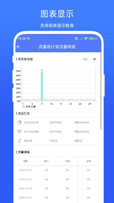 流量统计宝电脑版截图