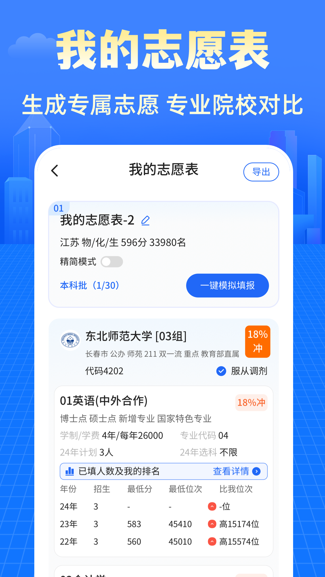 阳光志愿2025高考网