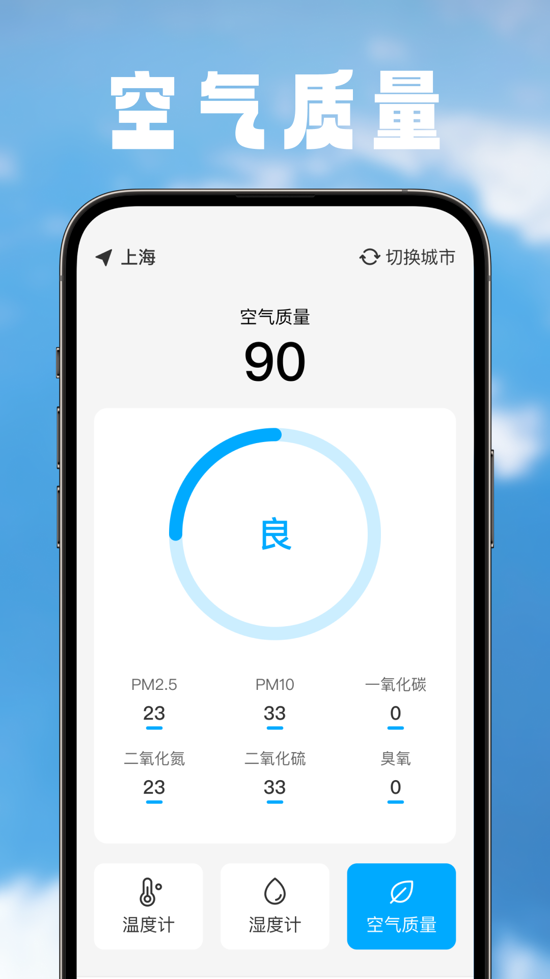 室内湿度温度计
