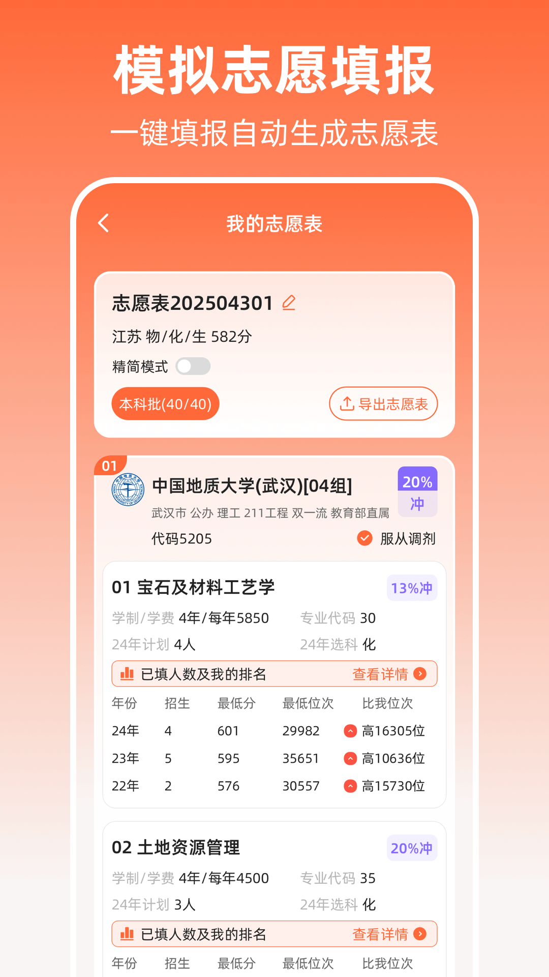 阳光高考志愿app