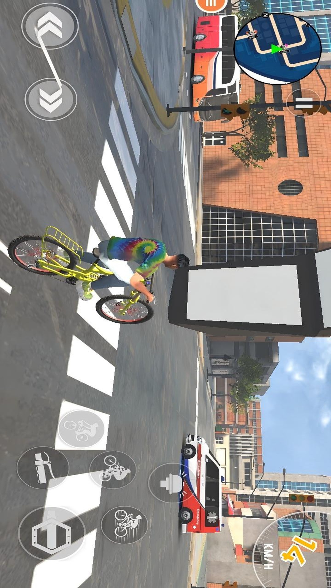 真实自行车驾驶