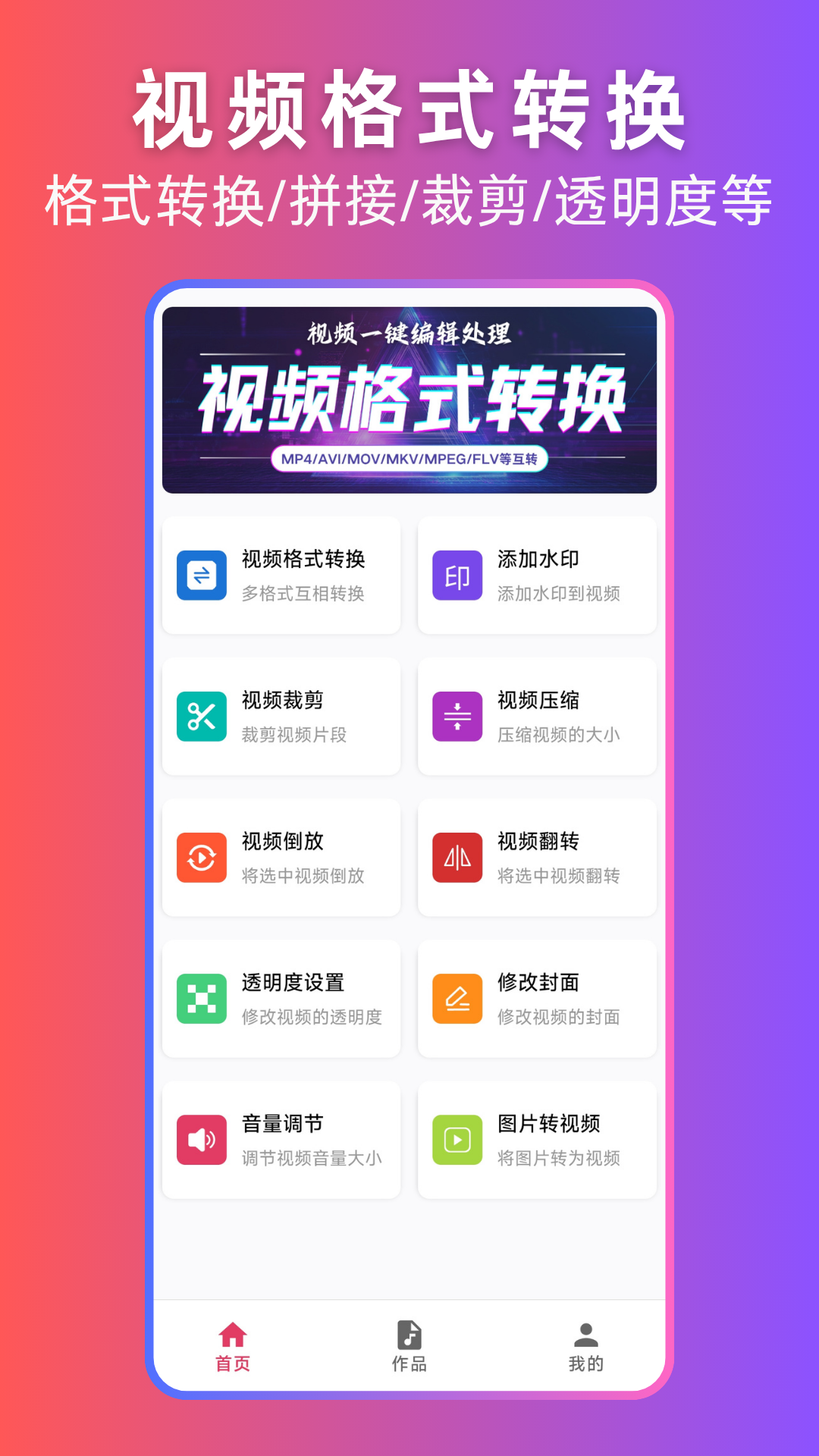 视频格式转换大师电脑版截图