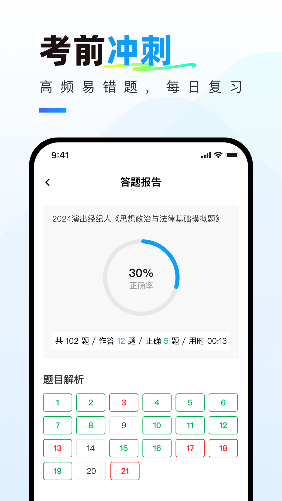 演出经纪人真题库