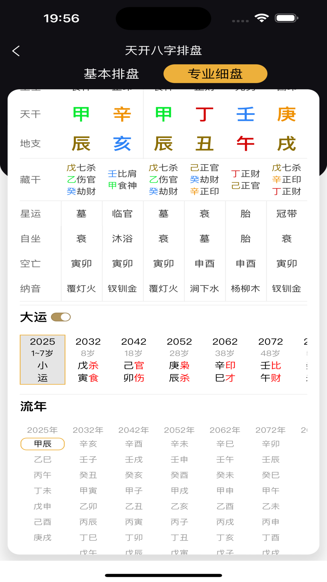 天开八字
