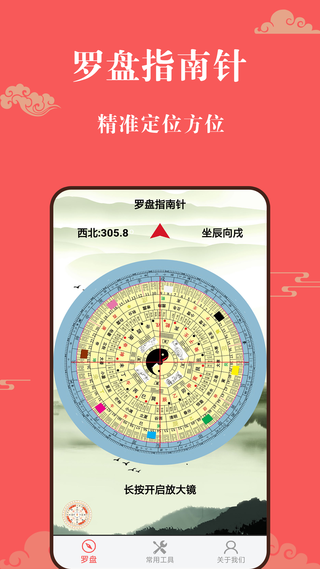 幸运罗盘指南针
