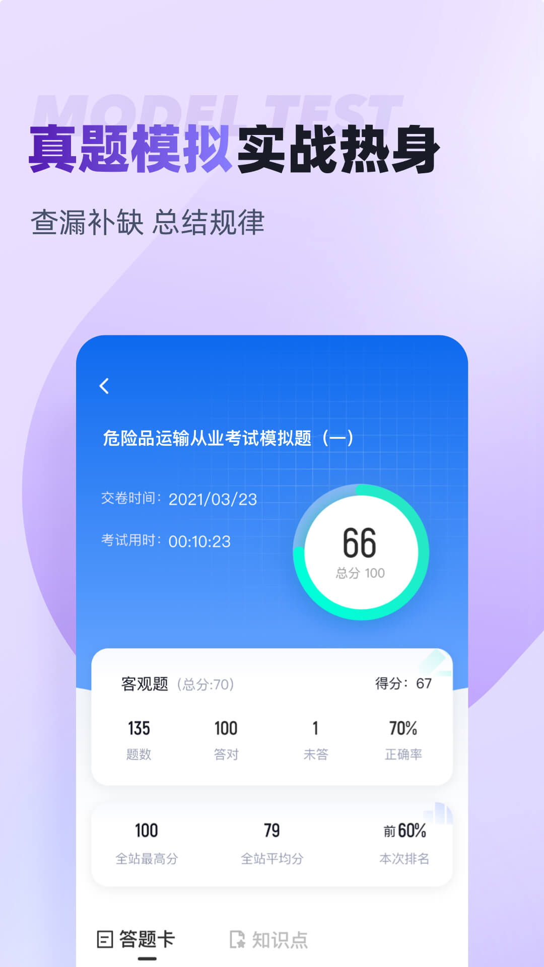 危险品运输从业资格证