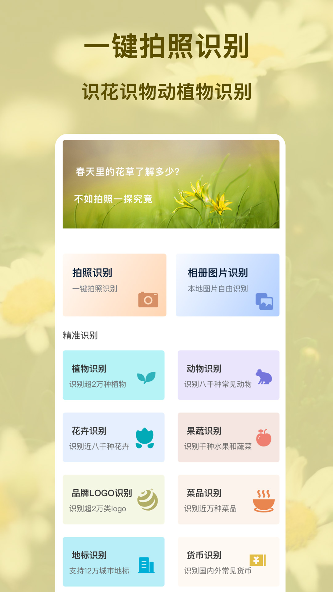 行色识物