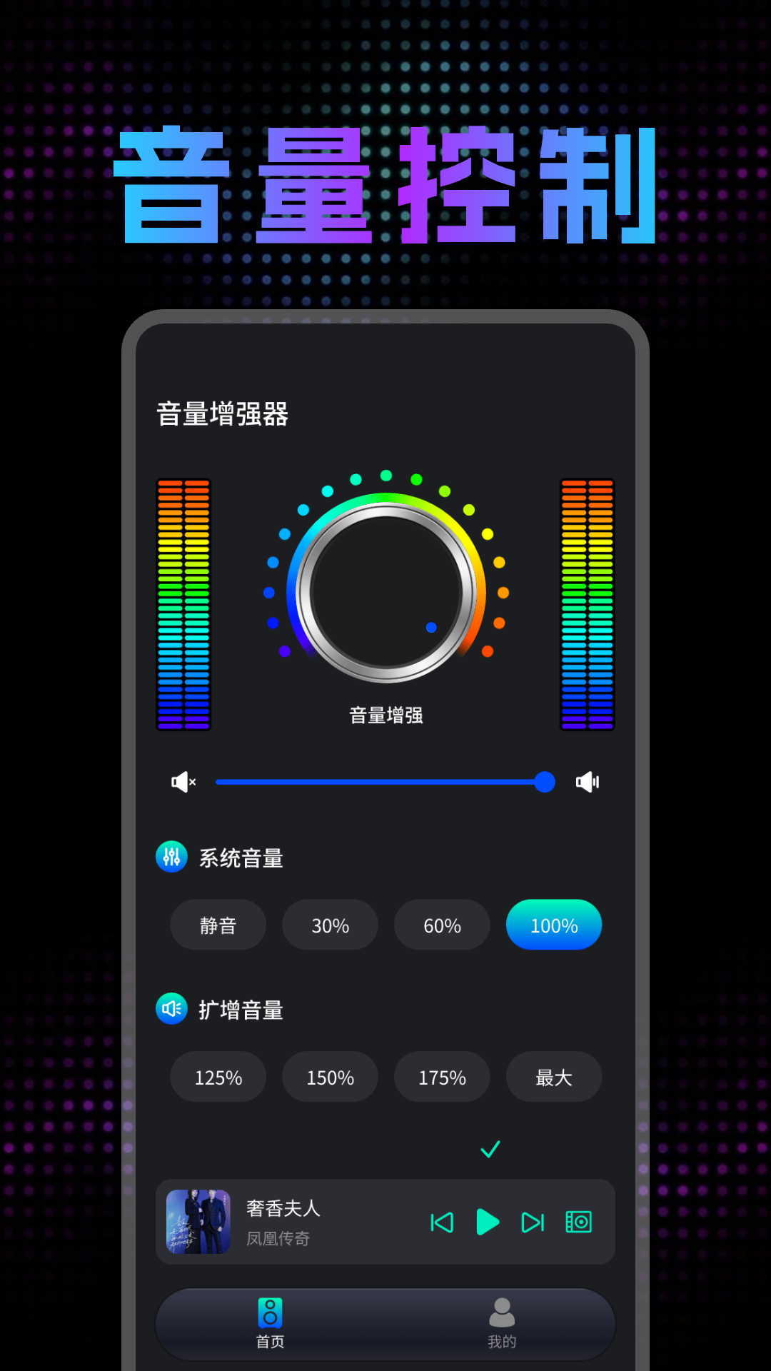音量调节扩音器