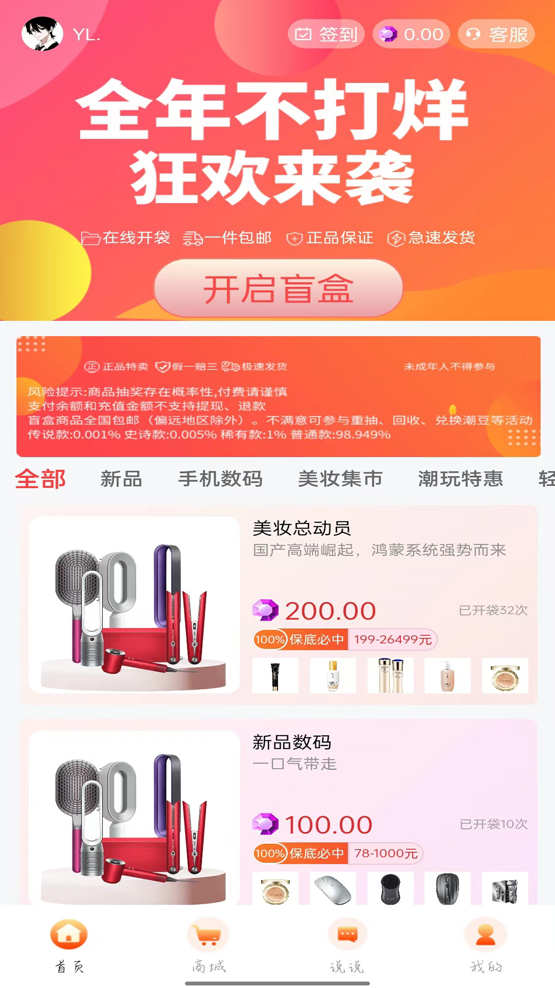 新潮盲盒