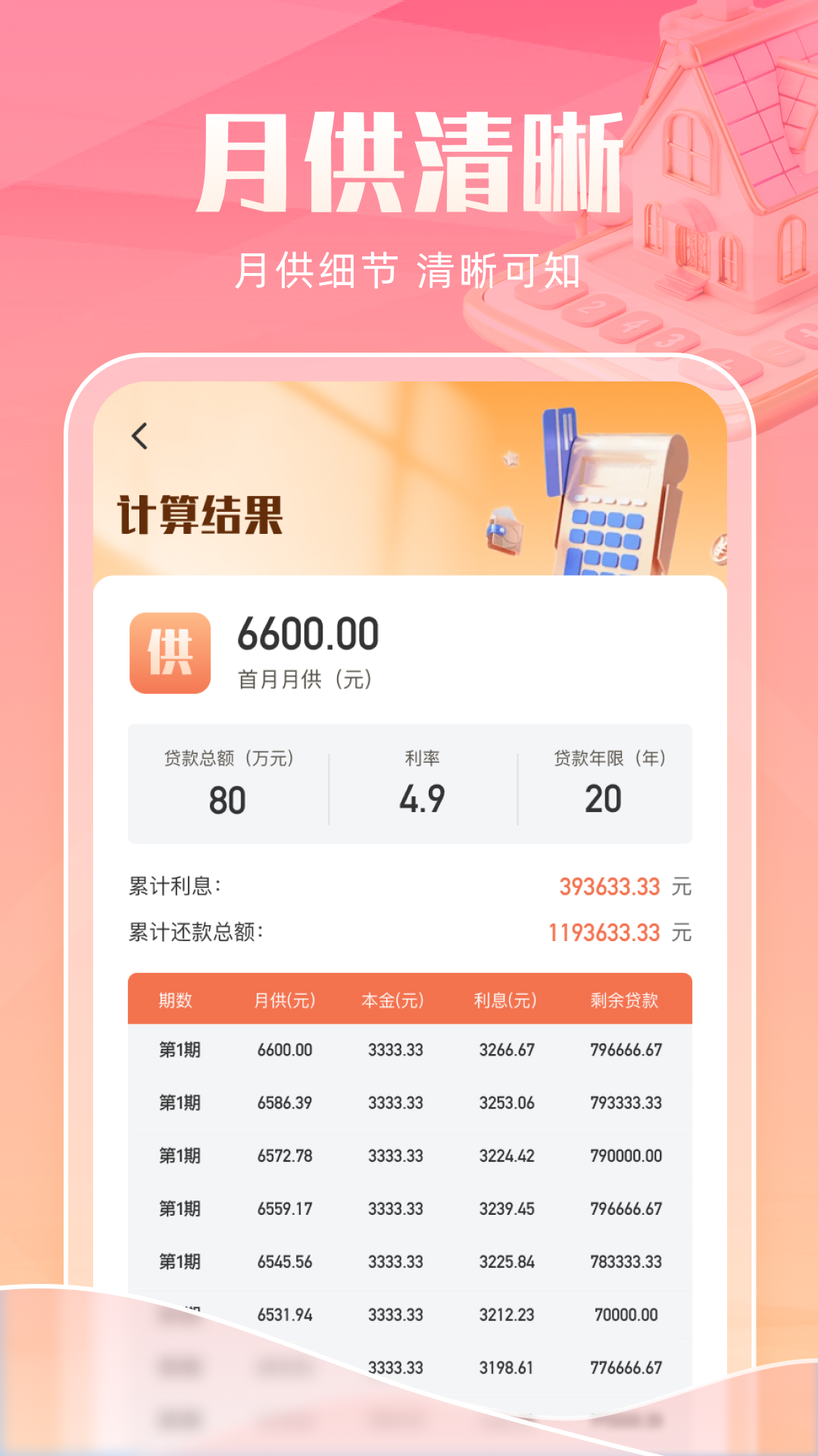 智能房贷计算助手