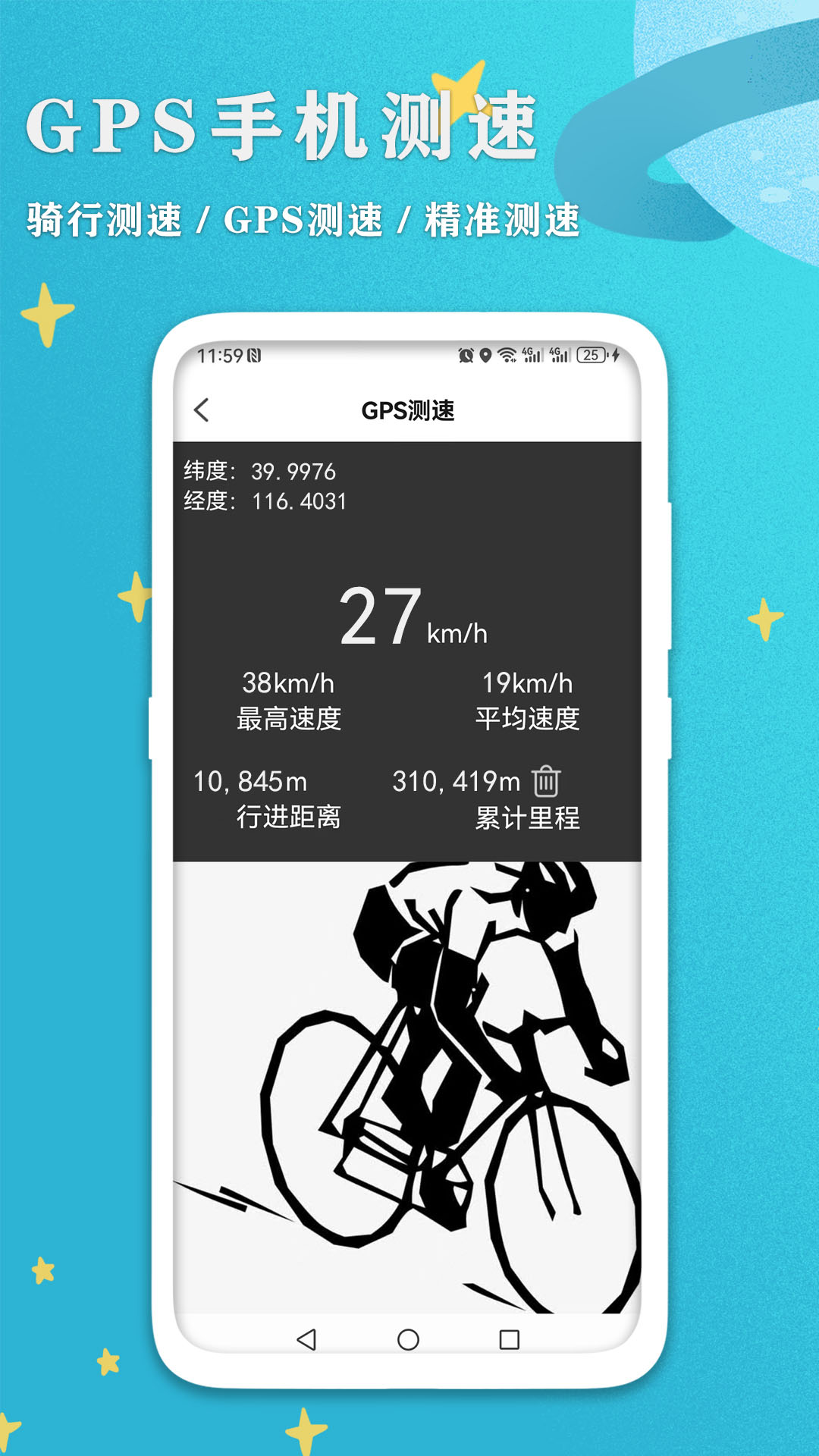 GPS海拔测量表