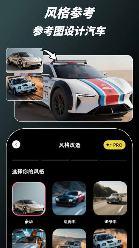 AI汽车改装设计