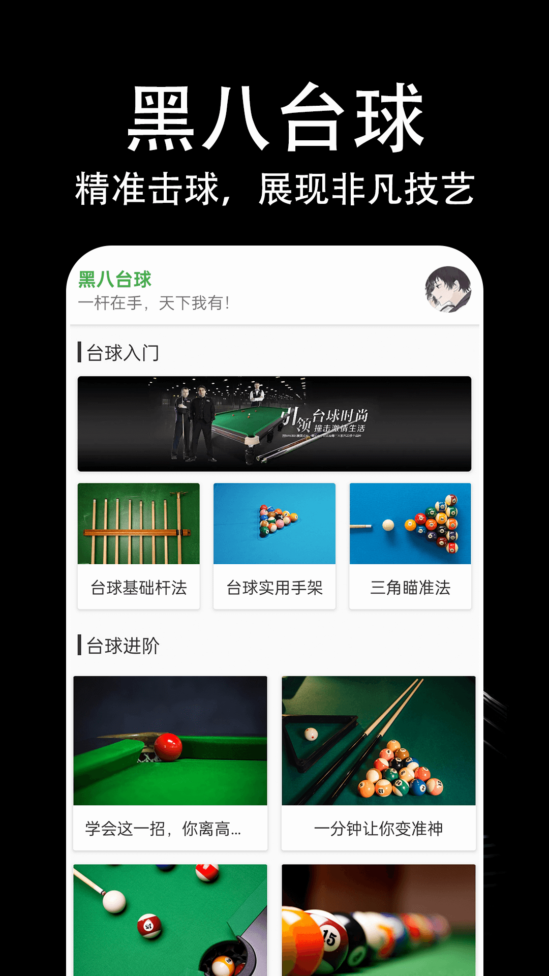 黑八台球电脑版截图