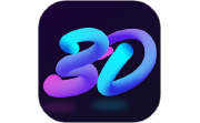 3D指尖壁纸电脑版段首LOGO
