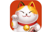 开心好运招财猫电脑版段首LOGO