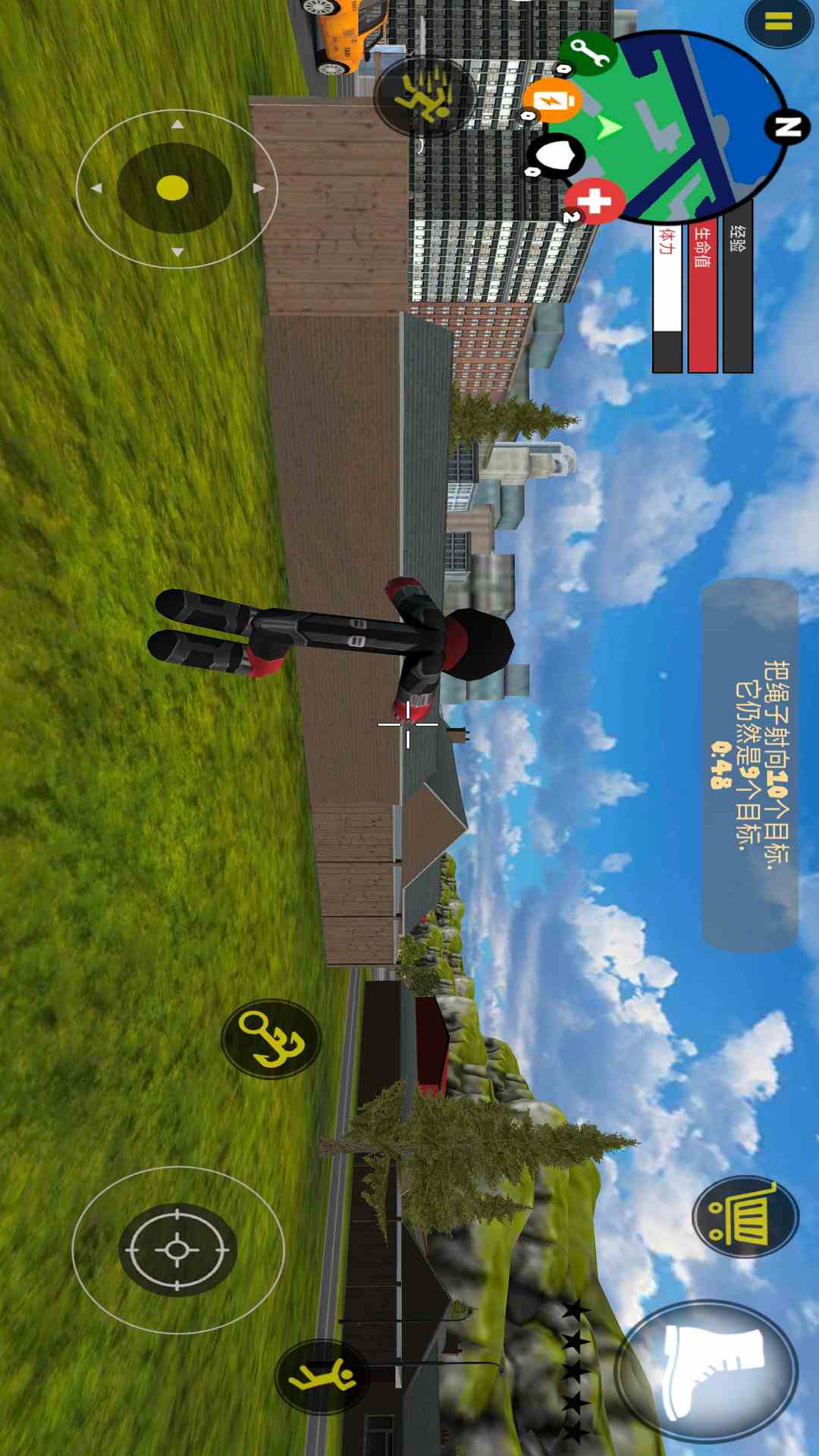 火柴人绳索英雄