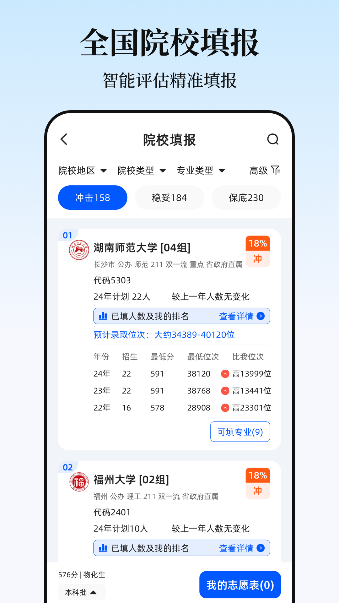 高考2025志愿填报