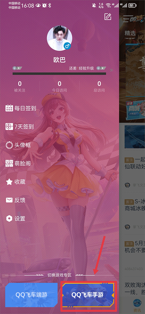 掌上飞车截图