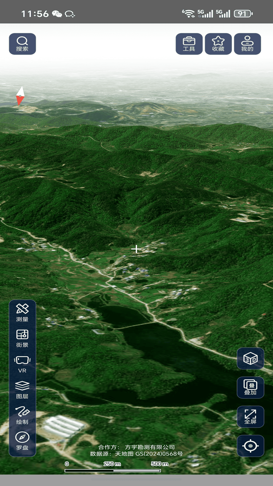 山水地图