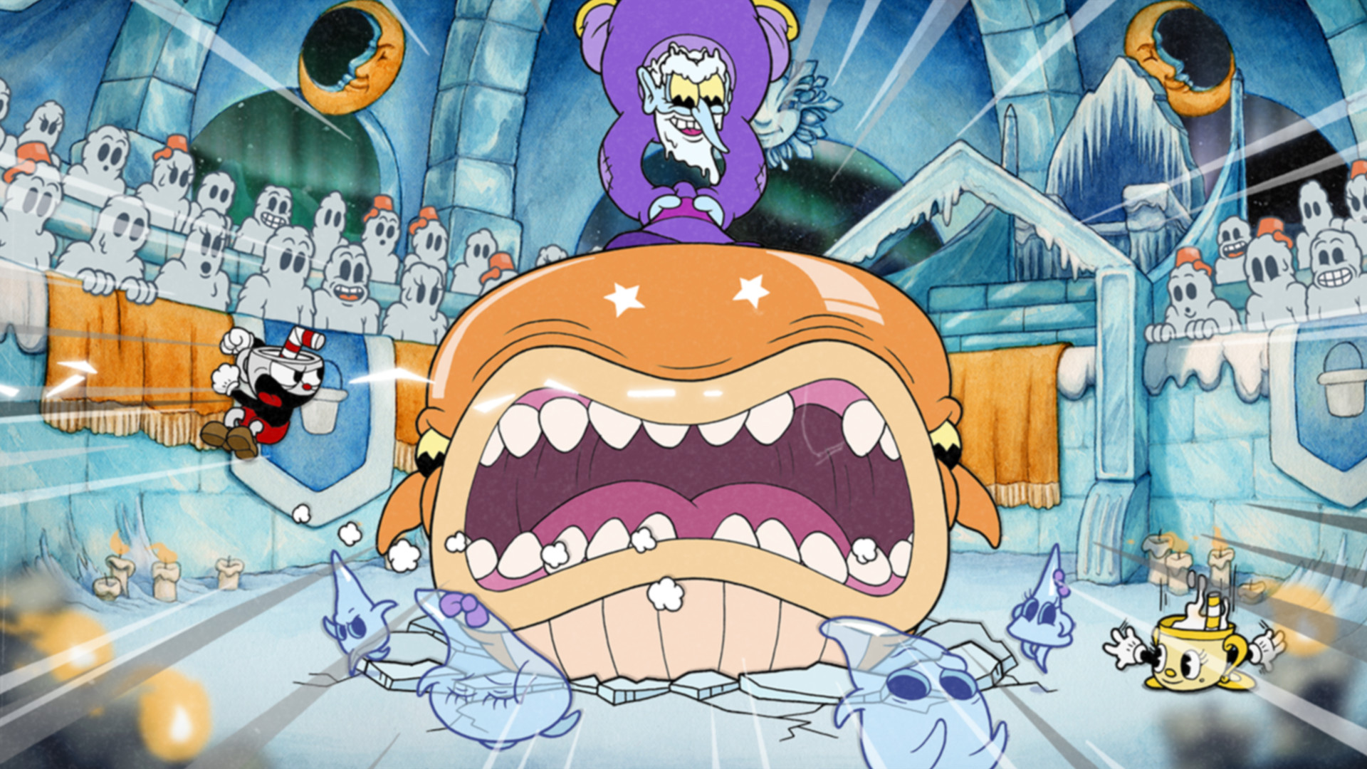 茶杯头|Cuphead|v1.3.5|整合DLC|官方中文|支持手柄|赠多项修改器|赠满金币初始存档|容量5.39GB插图1咸鱼单机官网