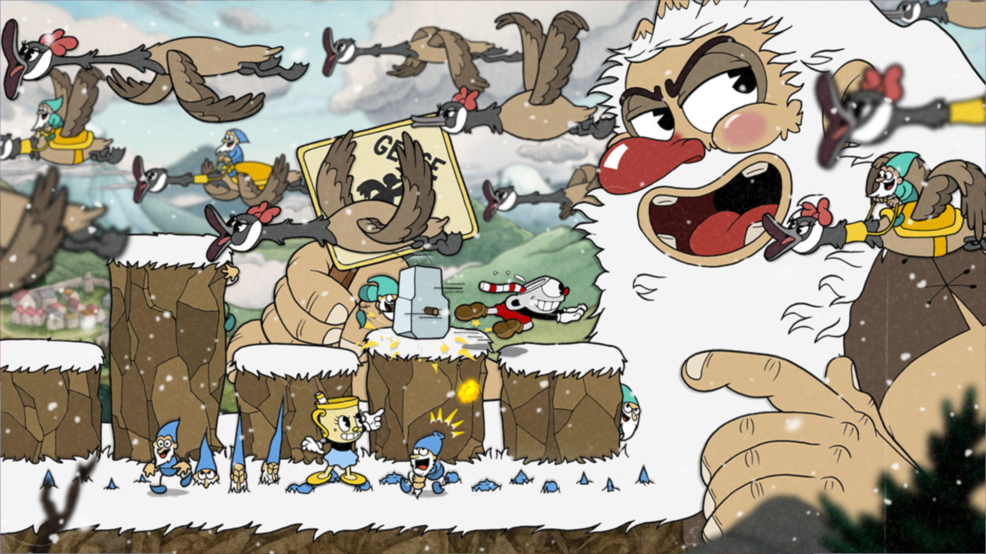 茶杯头|Cuphead|v1.3.5|整合DLC|官方中文|支持手柄|赠多项修改器|赠满金币初始存档|容量5.39GB插图2咸鱼单机官网