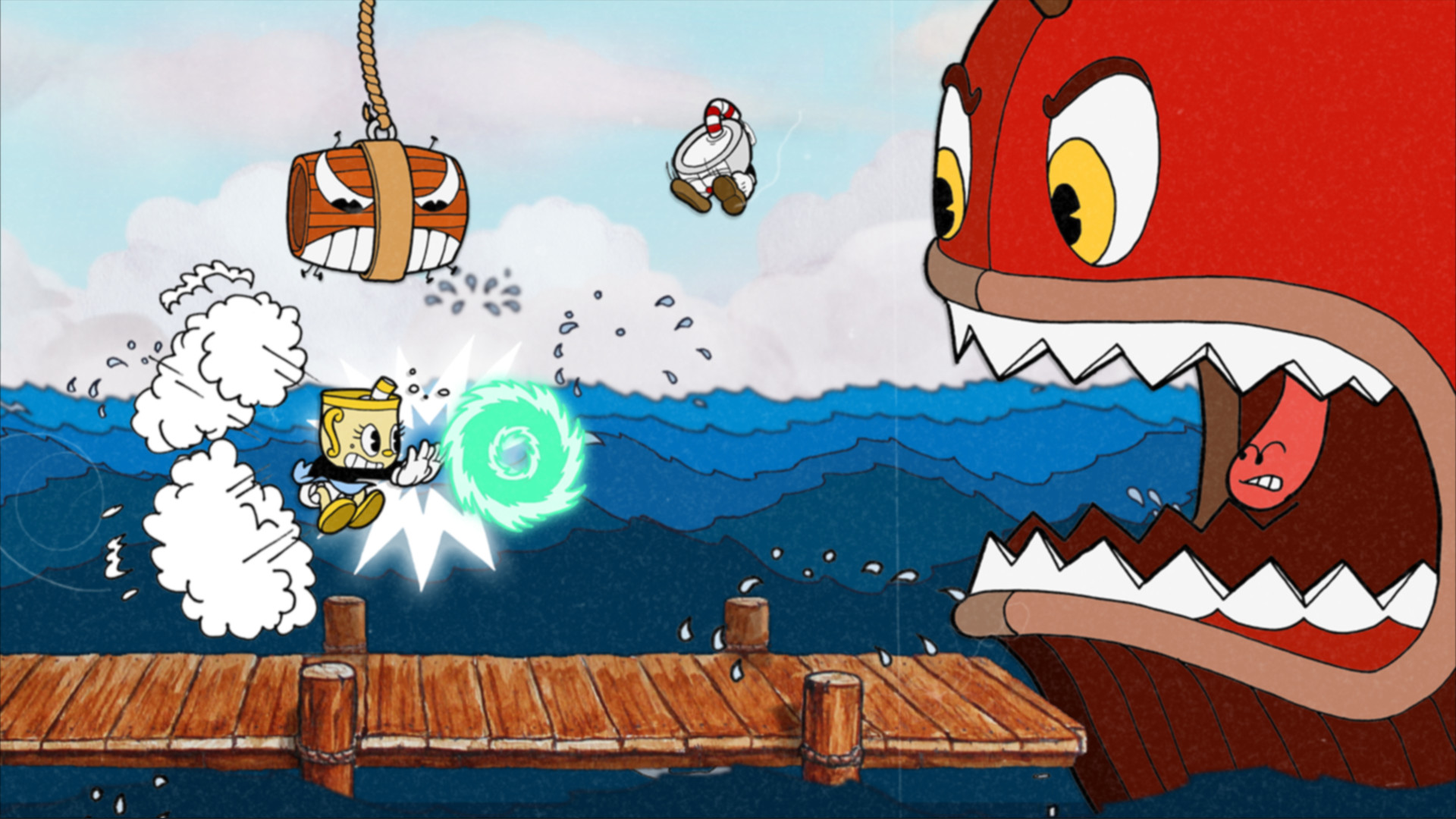 茶杯头|Cuphead|v1.3.5|整合DLC|官方中文|支持手柄|赠多项修改器|赠满金币初始存档|容量5.39GB插图3咸鱼单机官网